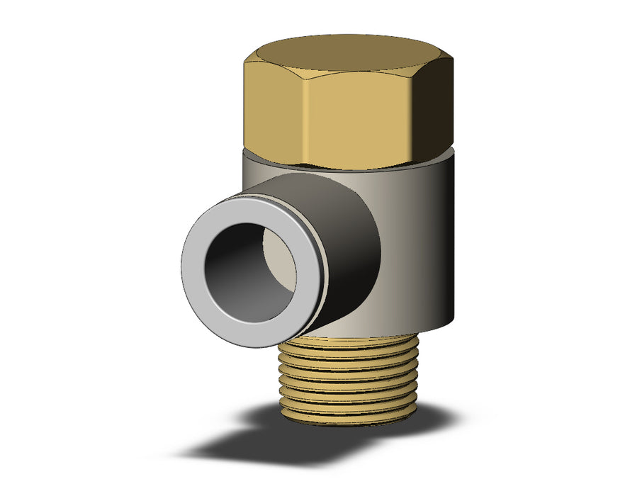 KQ2VF12-03AS FITTING, UNI MALE ELBOW
