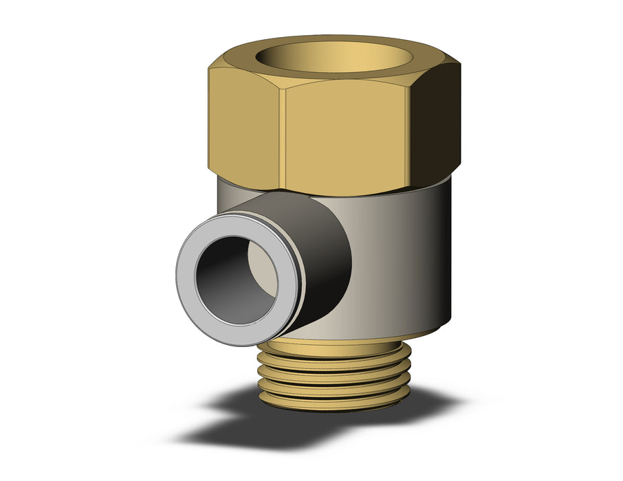 KQ2VF12-04AP FITTING, UNI MALE ELBOW
