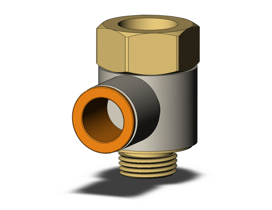 KQ2VF13-36AP FITTING, UNI MALE ELBOW