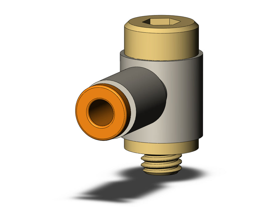 KQ2VS01-32A FITTING, HEX HD UNI MALE ELBOW
