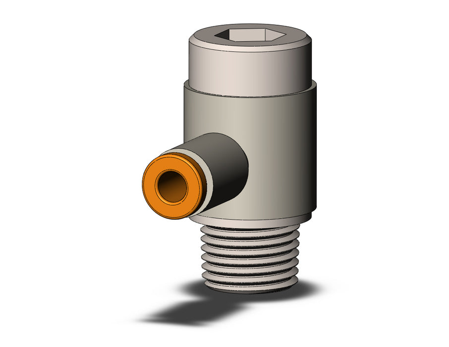 KQ2VS01-34NS FITTING, HEX HD UNI MALE ELBOW