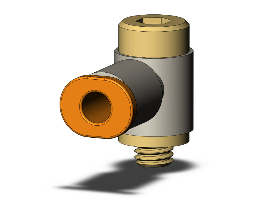 KQ2VS03-32A1 FITTING, HEX HD UNI MALE ELBOW