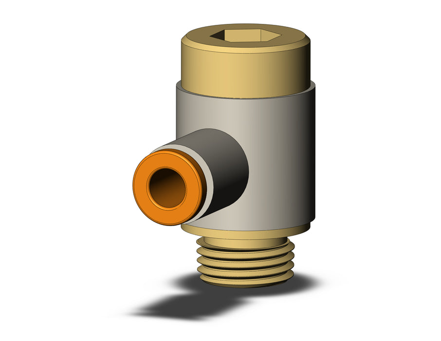 KQ2VS03-34AP FITTING, HEX HD UNI MALE ELBOW