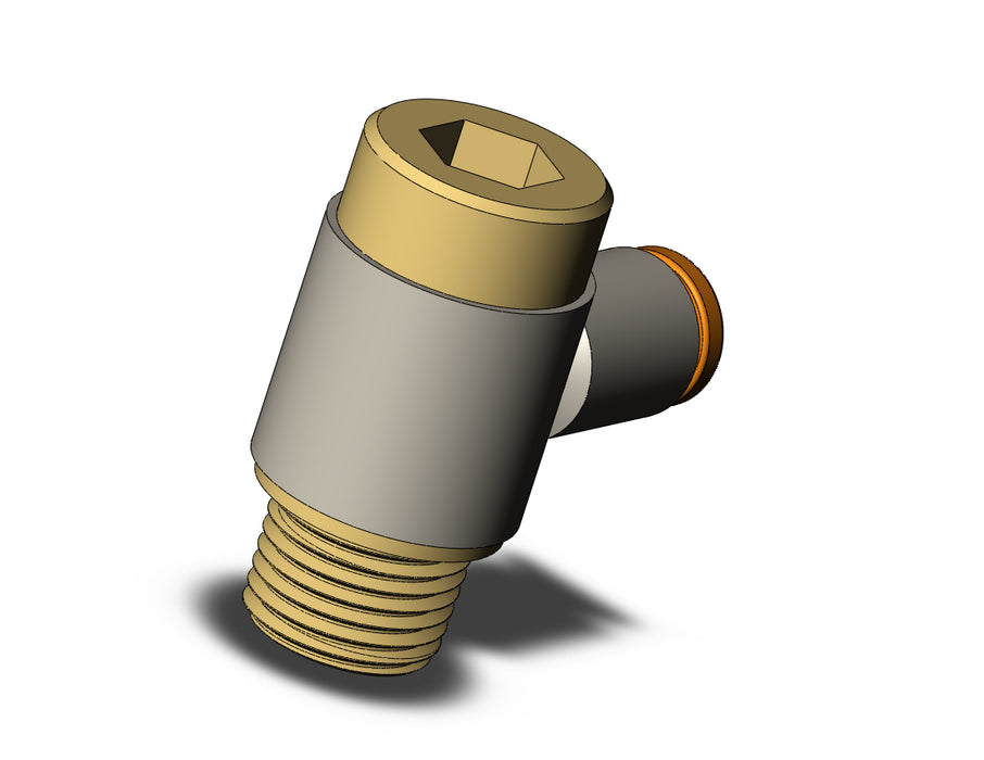 KQ2VS03-34A FITTING, HEX HD UNI MALE ELBOW