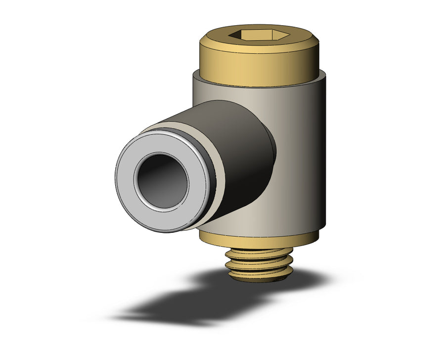 KQ2VS04-M5A FITTING, HEX HD UNI MALE ELBOW