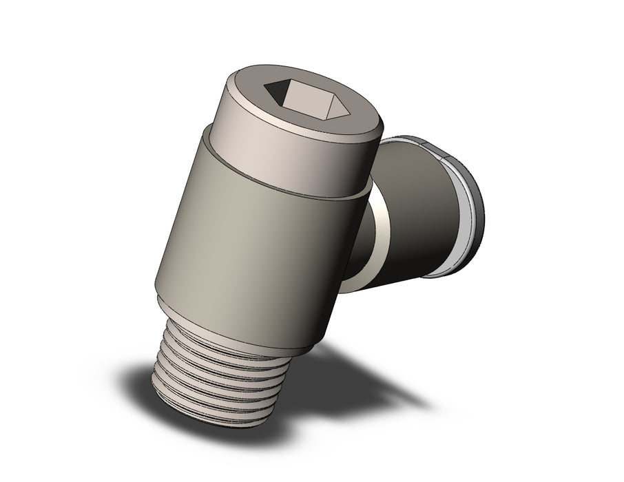 KQ2VS06-01NS1 FITTING, HEX HD UNI MALE ELBOW