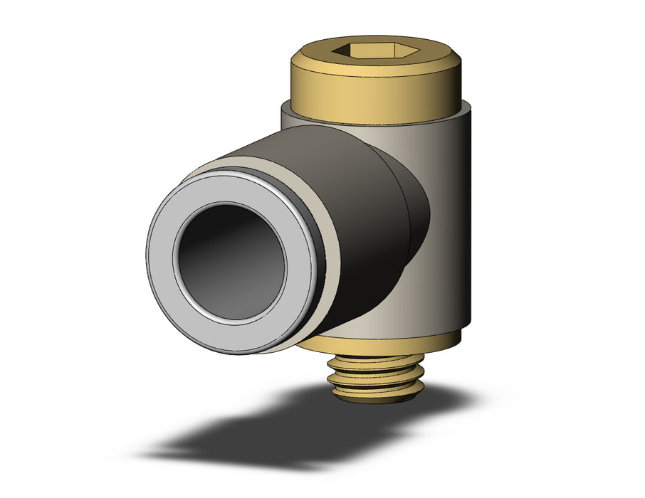 KQ2VS06-M5A FITTING, HEX HD UNI MALE ELBOW