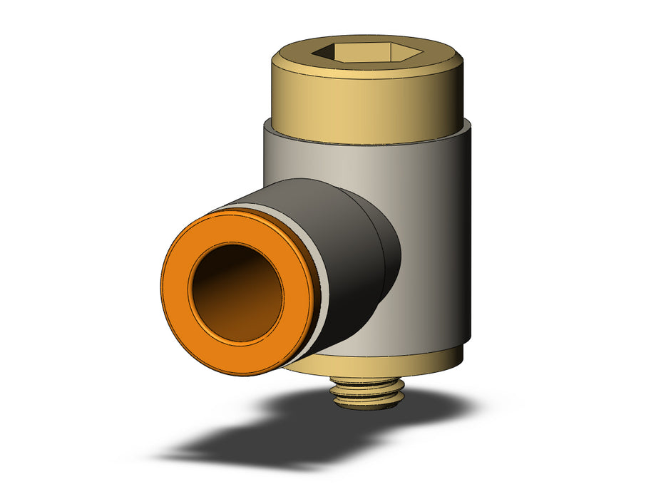 KQ2VS07-32A FITTING, HEX HD UNI MALE ELBOW