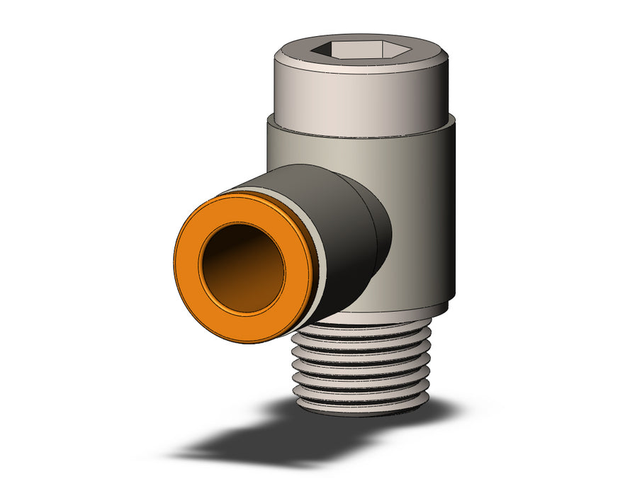 KQ2VS07-34NS FITTING, HEX HD UNI MALE ELBOW