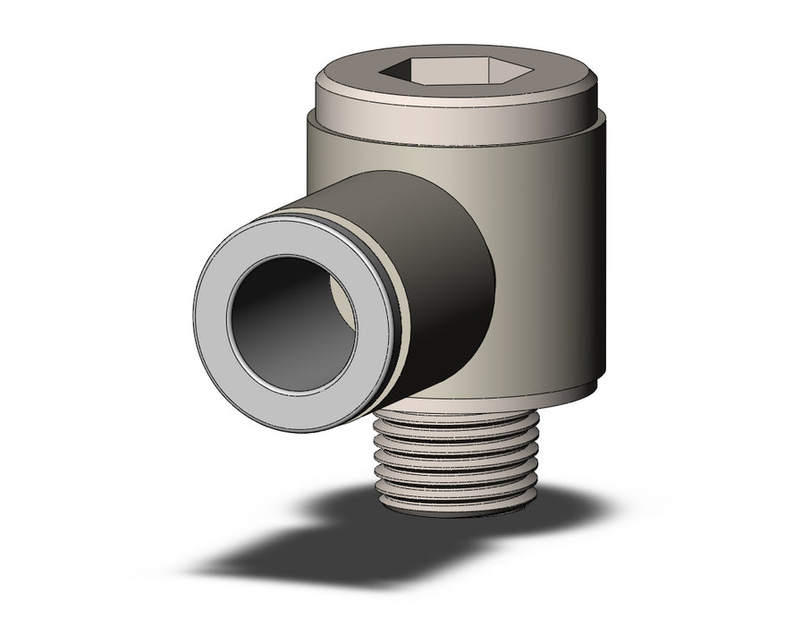 KQ2VS08-01N FITTING, HEX HD UNI MALE ELBOW