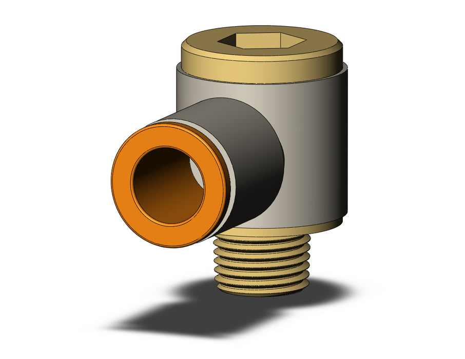 KQ2VS09-34AS FITTING, HEX HD UNI MALE ELBOW