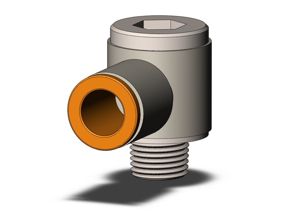 KQ2VS09-34NS FITTING, HEX HD UNI MALE ELBOW