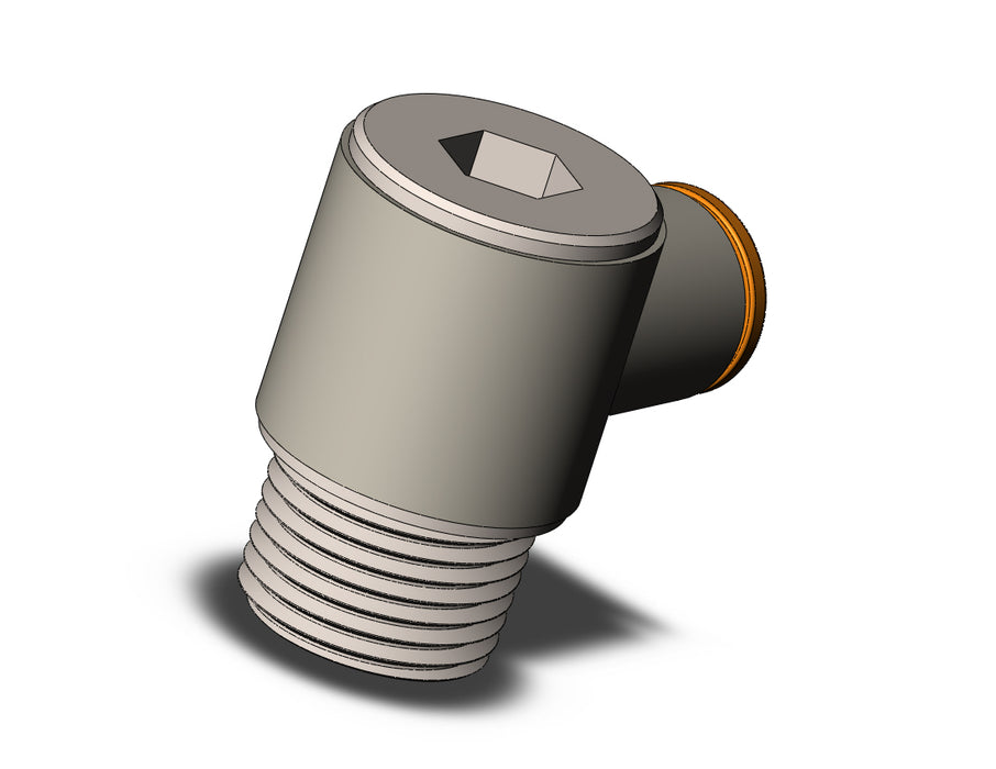 KQ2VS09-36NS FITTING, HEX HD UNI MALE ELBOW