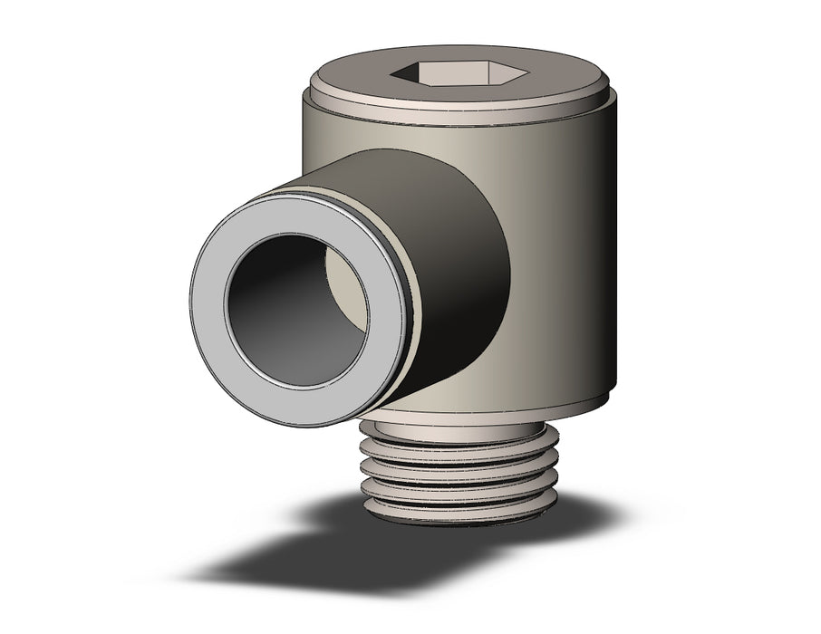 KQ2VS10-02NP FITTING, HEX HD UNI MALE ELBOW