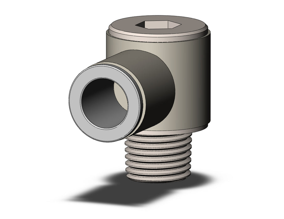 KQ2VS10-02NS FITTING, HEX HD UNI MALE ELBOW