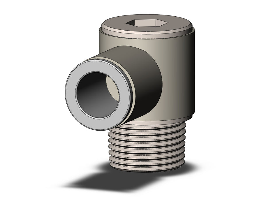 KQ2VS10-03NS FITTING, HEX HD UNI MALE ELBOW