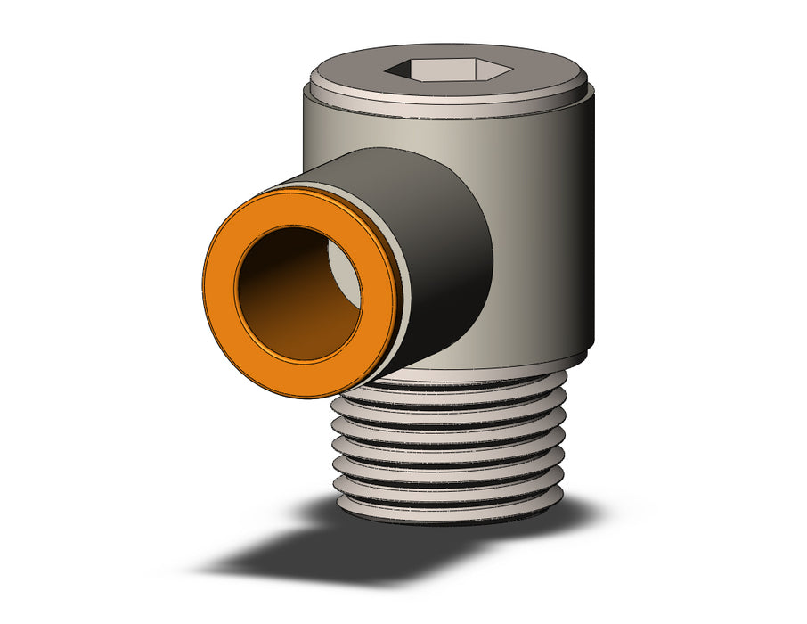 KQ2VS11-36NS FITTING, HEX HD UNI MALE ELBOW