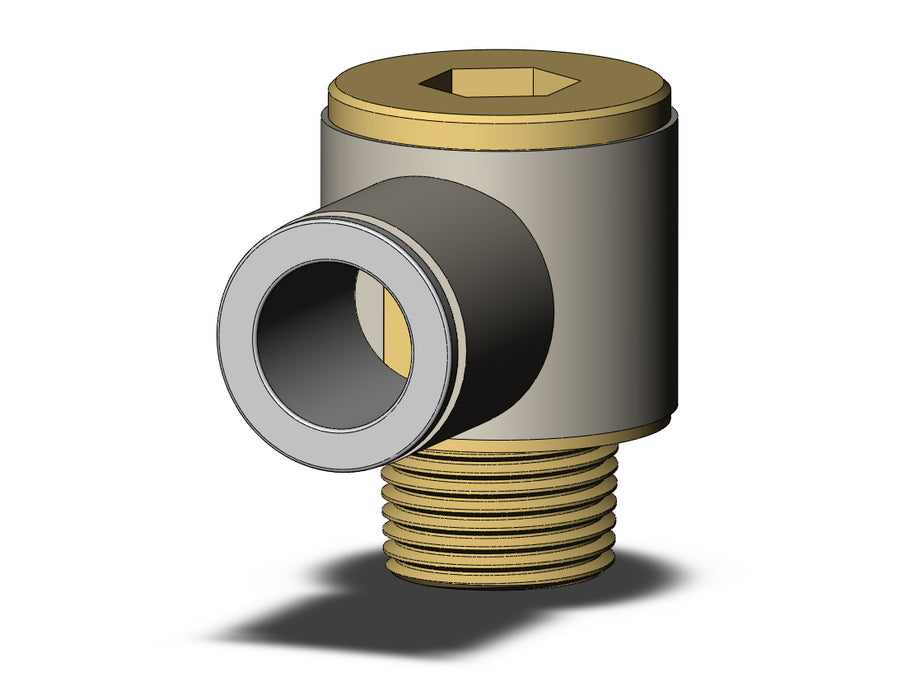 KQ2VS12-03A FITTING, HEX HD UNI MALE ELBOW