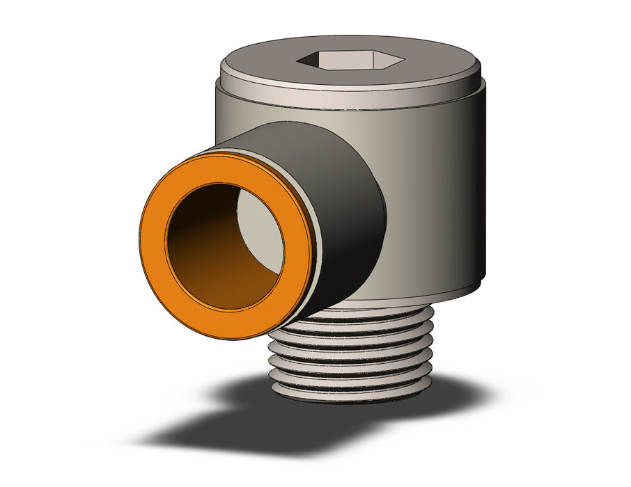 KQ2VS13-36NS FITTING, HEX HD UNI MALE ELBOW