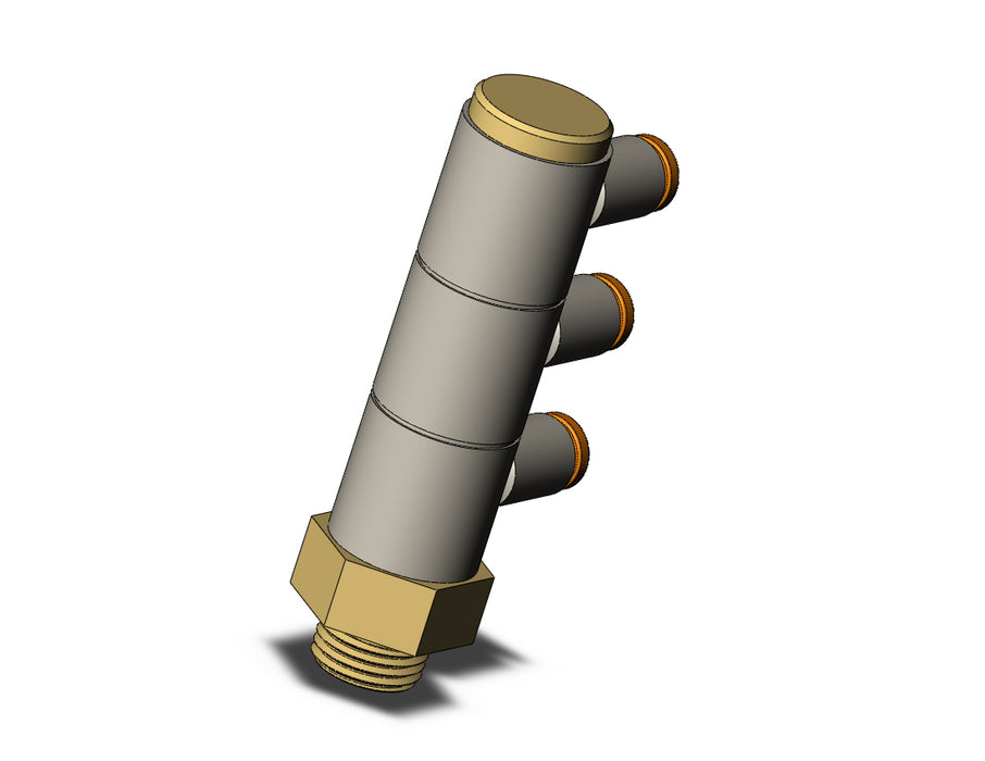 KQ2VT01-34AP FITTING, TPLE UNI MALE ELBOW