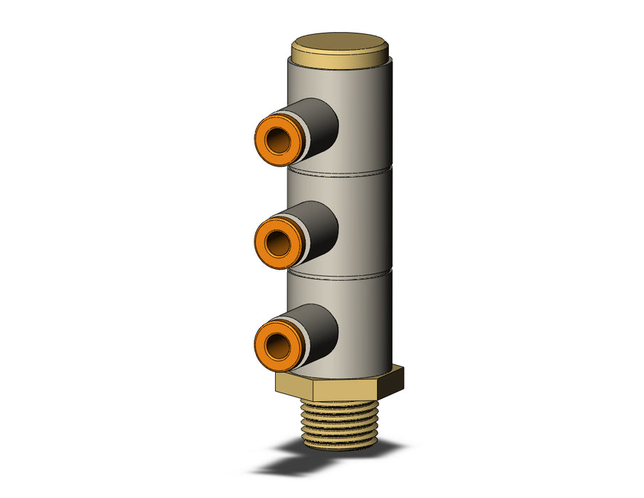 KQ2VT01-34AS FITTING, TPLE UNI MALE ELBOW
