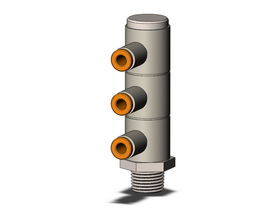 KQ2VT01-34NS FITTING, TPLE UNI MALE ELBOW