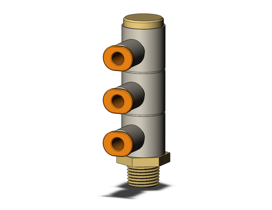 KQ2VT03-34AS1 FITTING, TRPL UNI MALE ELBOW