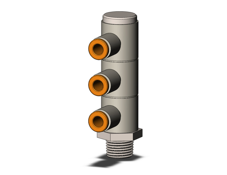 KQ2VT03-34NS FITTING, TPLE UNI MALE ELBOW