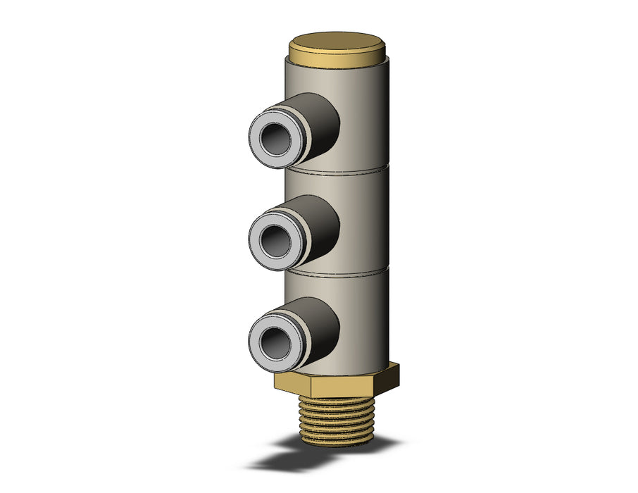 KQ2VT04-01AS FITTING, TPLE UNI MALE ELBOW