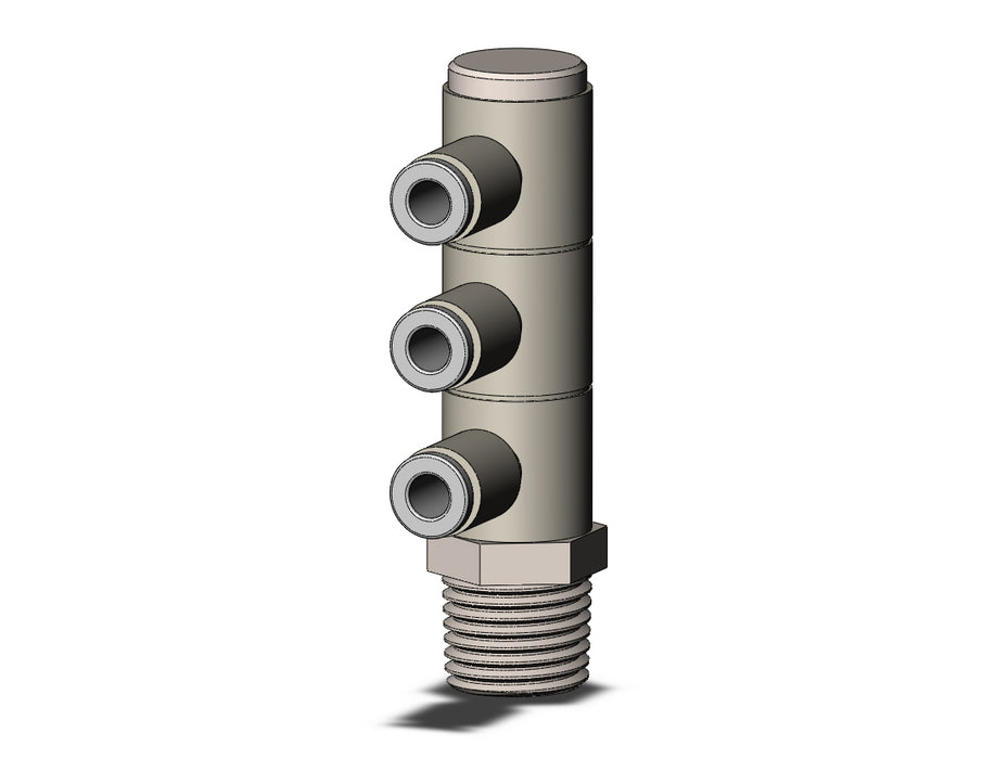 KQ2VT04-02NS FITTING, TPLE UNI MALE ELBOW