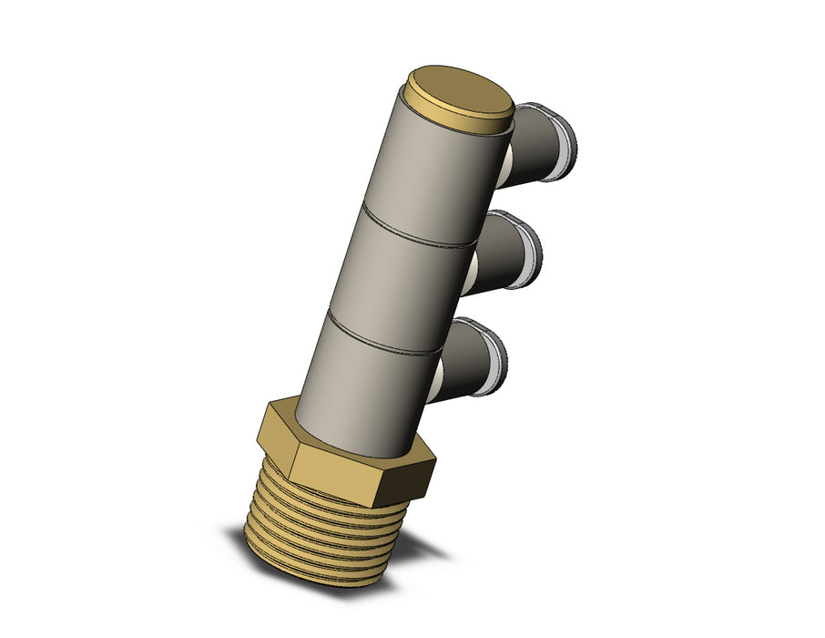 KQ2VT04-03AS1 FITTING, TPLE UNI MALE ELBOW