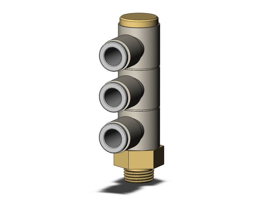 KQ2VT06-01AP FITTING, TPLE UNI MALE ELBOW