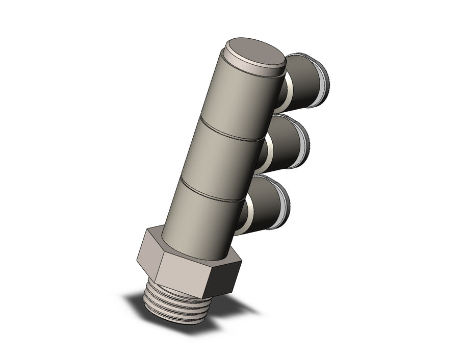 KQ2VT06-02NP1 FITTING, TPLE UNI MALE ELBOW