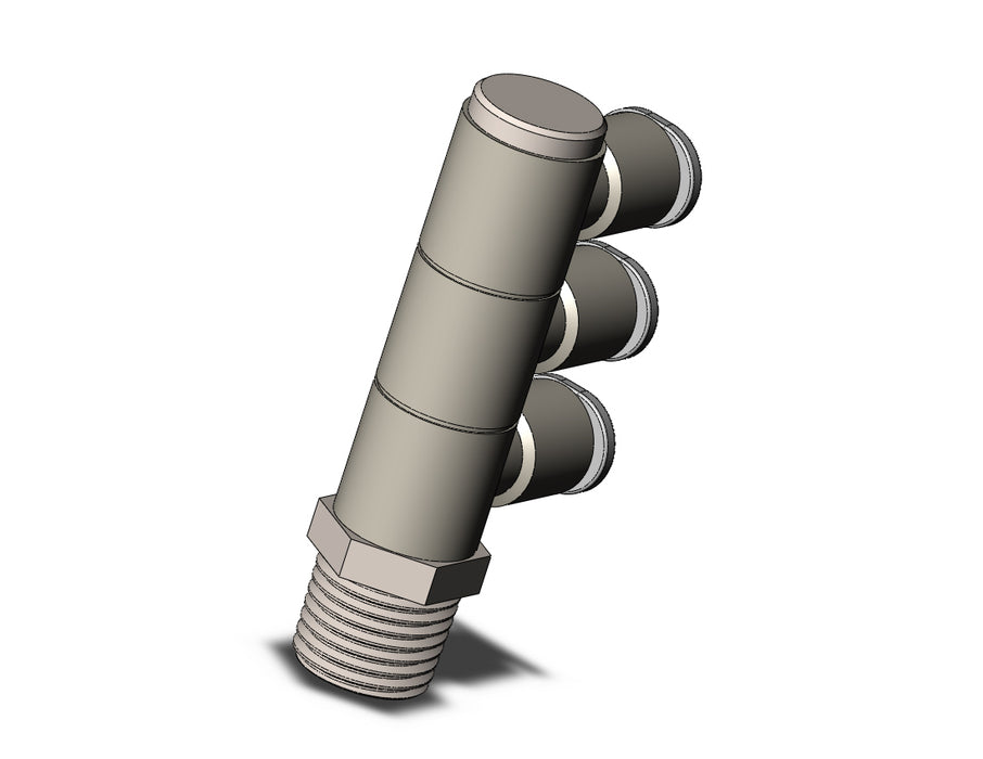 KQ2VT06-02NS1 FITTING, TPLE UNI MALE ELBOW