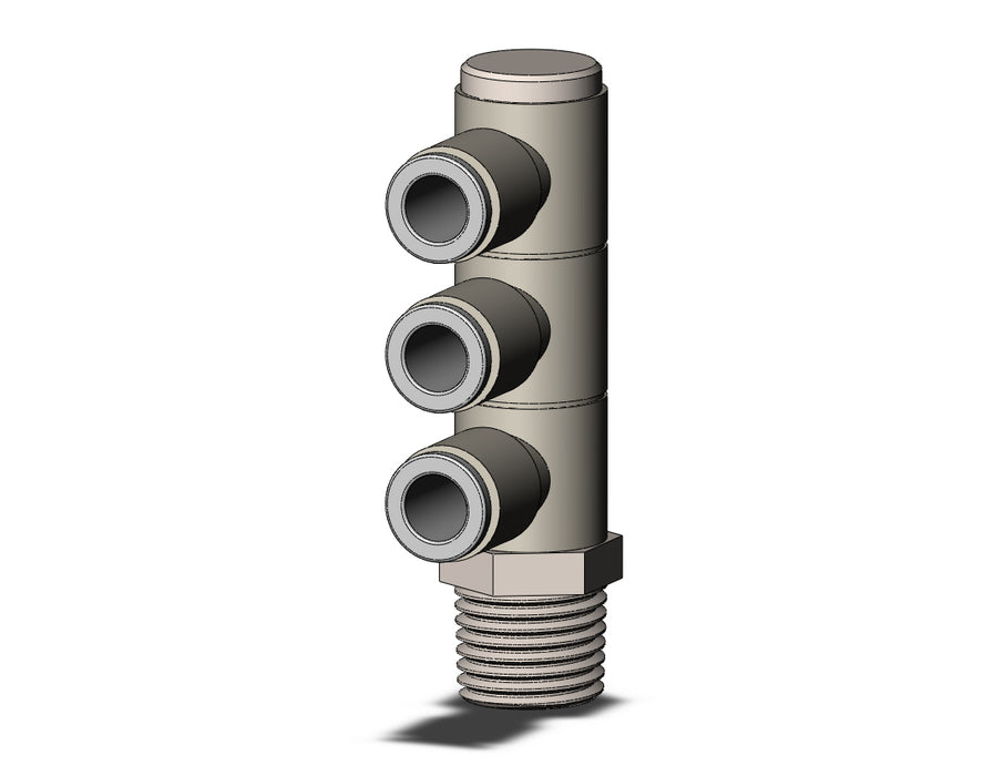 KQ2VT06-02NS FITTING, TPLE UNI MALE ELBOW