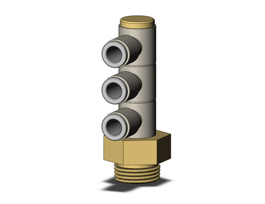 KQ2VT06-03AP FITTING, TPLE UNI MALE ELBOW