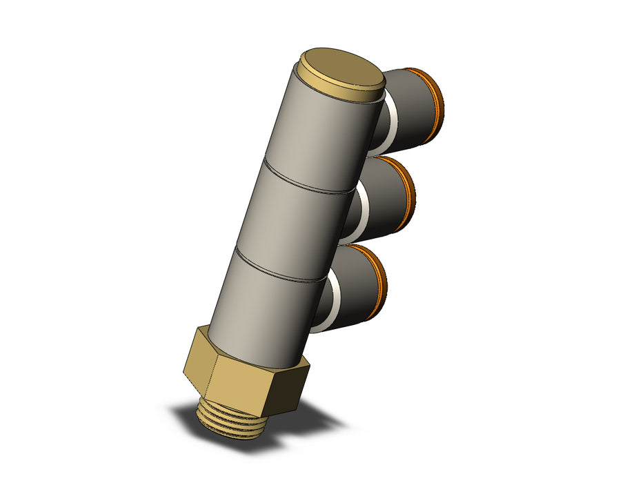 KQ2VT07-34AP FITTING, TPLE UNI MALE ELBOW