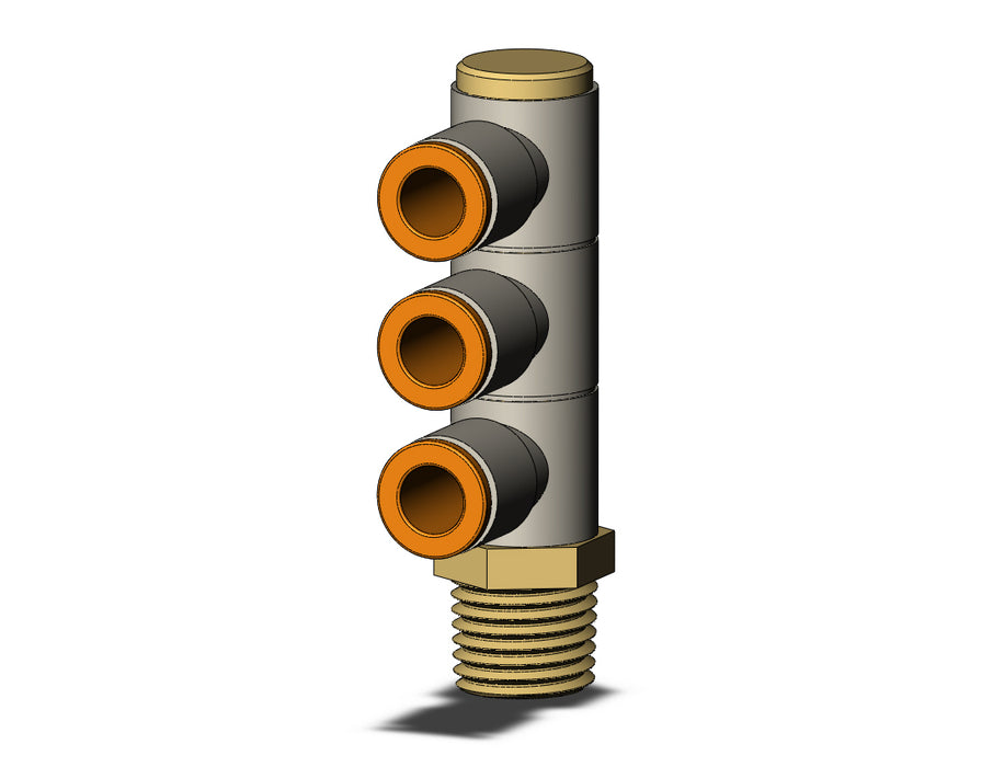 KQ2VT07-35A FITTING, TPLE UNI MALE ELBOW