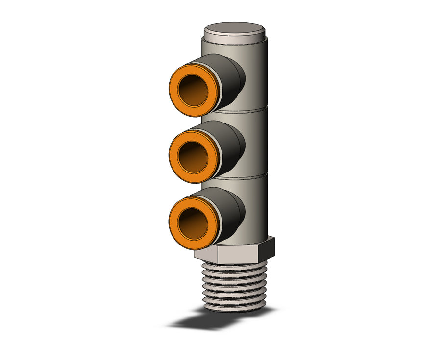 KQ2VT07-35NS FITTING, TPLE UNI MALE ELBOW