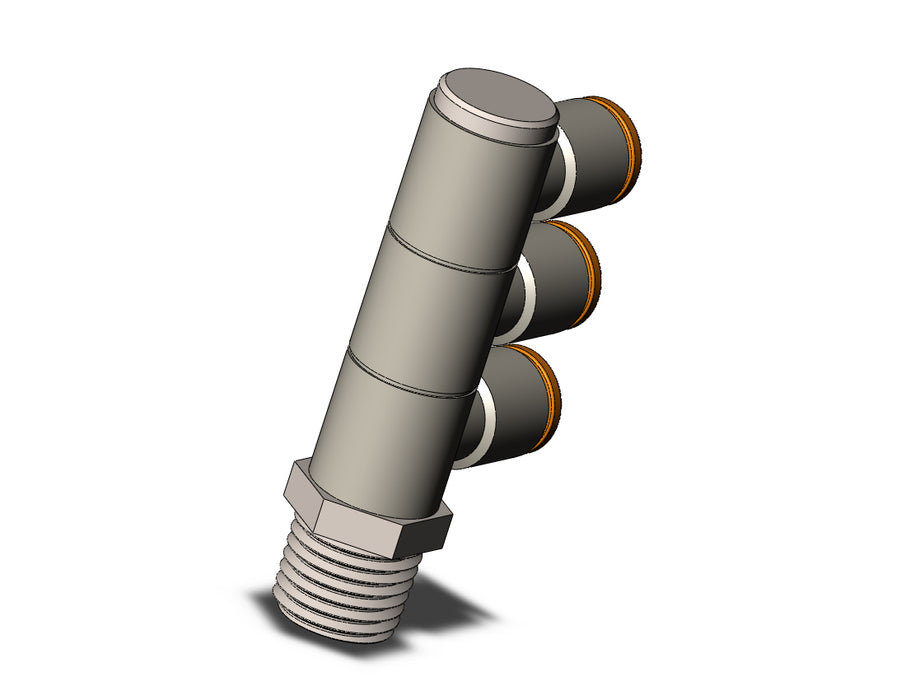 KQ2VT07-35N FITTING, TPLE UNI MALE ELBOW