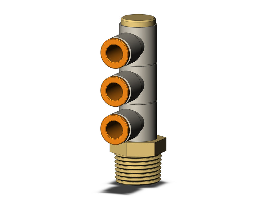 KQ2VT07-36A FITTING, TPLE UNI MALE ELBOW