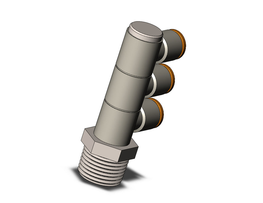 KQ2VT07-36N FITTING, TPLE UNI MALE ELBOW