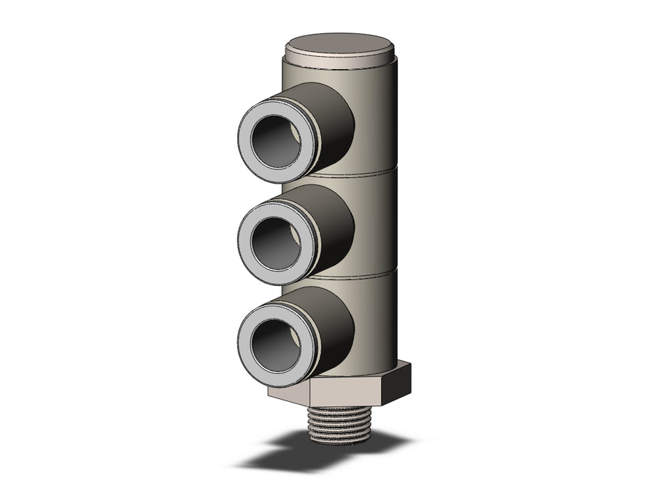 KQ2VT08-01NS FITTING, TPLE UNI MALE ELBOW
