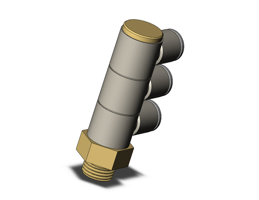 KQ2VT08-02AP FITTING, TPLE UNI MALE ELBOW