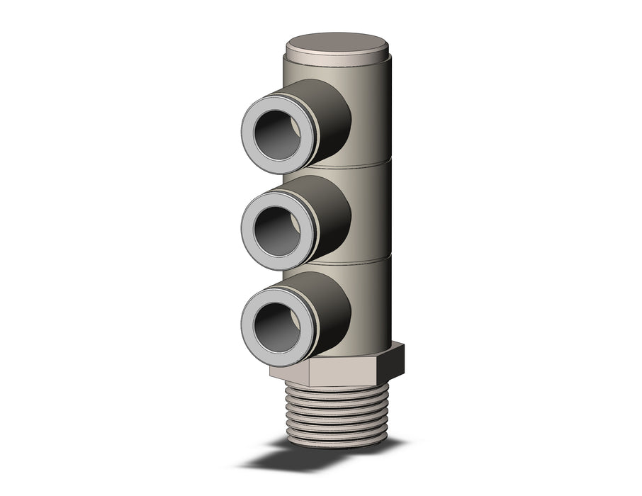 KQ2VT08-03NS FITTING, TPLE UNI MALE ELBOW