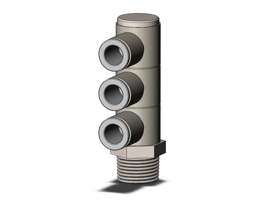 KQ2VT08-03N FITTING, TPLE UNI MALE ELBOW