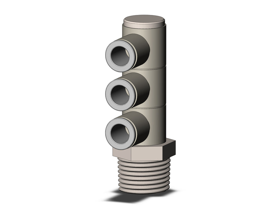 KQ2VT08-04NS FITTING, TPLE UNI MALE ELBOW