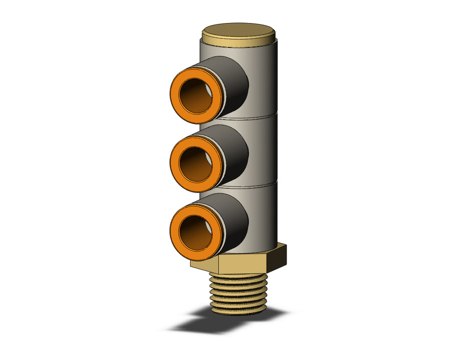 KQ2VT09-35AS FITTING, TPLE UNI MALE ELBOW