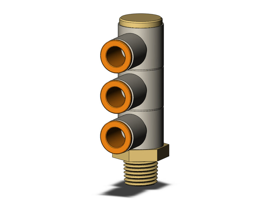 KQ2VT09-35A FITTING, TPLE UNI MALE ELBOW