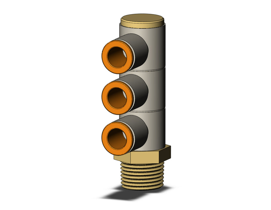 KQ2VT09-36AS FITTING, TPLE UNI MALE ELBOW